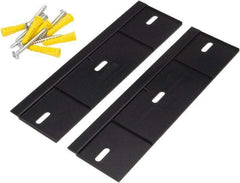 Triton - 3.3" Wide, Black Bin Hanging Rail - Use with LocBin - Exact Tool & Supply
