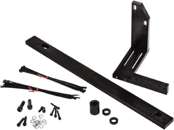 Mitutoyo - DRO Bracket Kit - Universal Mounting, Cross Slide Table Orientation, Vertical Mounting Orientation, Use with Linear Encoders/Scales - Exact Tool & Supply