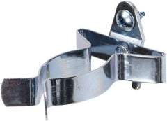Triton - 5" Long Extended Spring Clip Pegboard Hook - 2-7/8" Projection, Chrome - Exact Tool & Supply