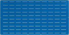 Triton - 48" Wide x 24" High, Blue Louvered Bin Panel - Use with LocBin - Exact Tool & Supply