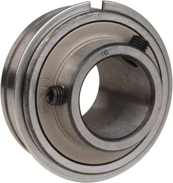 Value Collection - 1" ID x 2.047" OD, 3,147 Lb Dynamic Capacity, Free Spin Insert Insert Bearing - 52100 Steel Insert, 3/4" Race Width, 1,764 Lb Static Capacity - Exact Tool & Supply