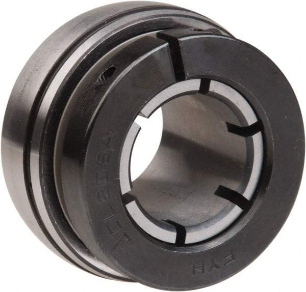 Value Collection - 1-1/4" ID x 2-7/16" OD, 5,777 Lb Dynamic Capacity, Insert Bearing Insert Bearing - High Carbon Chrome Steel Insert, 0.787" Race Width, 3,461 Lb Static Capacity - Exact Tool & Supply