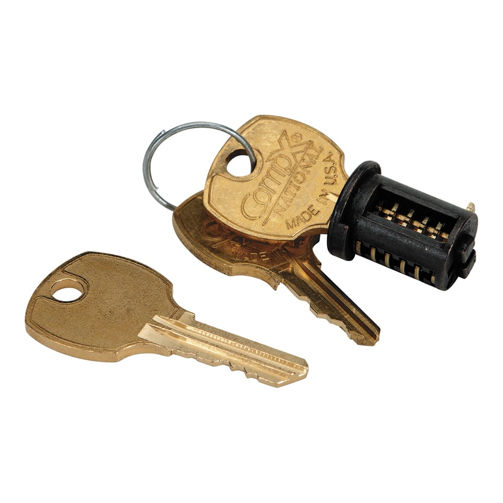 Hon - Black Chrome Removable Lock Core Replacement Kit - Exact Tool & Supply