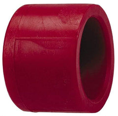 NIBCO - 1-1/2" PVDF Plastic Pipe Socket Cap - Schedule 80, S x S End Connections - Exact Tool & Supply