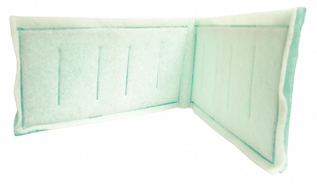 Link Air Filter, 25x56x1, 56" Section Width, Number of Sections: 1, MERV 8, Synthetic