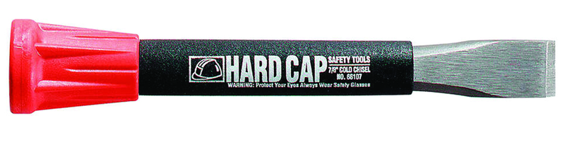 Hard Cap Cold Chisel - 1" Tip x 11" Overall Length - Exact Tool & Supply