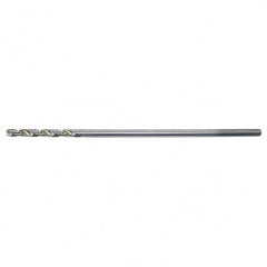#28 RHS / RHC HSS 135 Degree Split Point NAS907 Type A General Purpose Extended Length Drill - Bright - Exact Tool & Supply