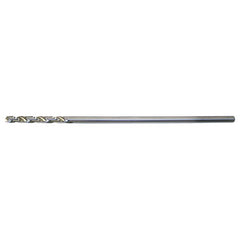 #1 RHS / RHC HSS 135 Degree Split Point NAS907 Type A General Purpose Extended Length Drill - Bright - Exact Tool & Supply