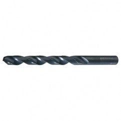 #12 RHS / RHC HSS 135 Degree Split Point Heavy Duty Jobber Length Drill - Steam Oxide - Exact Tool & Supply