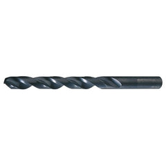 W RHS / RHC HSS 135 Degree Split Point Heavy Duty Jobber Length Drill - Steam Oxide - Exact Tool & Supply