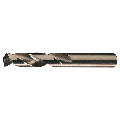 Y RHS / RHC HSS-CO 8% (M42) 135 Degree Split Point Heavy Duty Cobalt Screw Machine Drill - Straw / Gold Oxide - Exact Tool & Supply