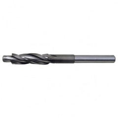 1/4 HSS Straight Shank 3-Flute Capscrew Counterbore- Bright - Exact Tool & Supply