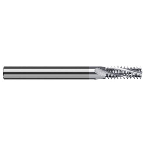 ‎0.3050″ Cutter Diameter × 0.7500″ (3/4″) Length of Cut Carbide Multi-Form 7/16″-14 Thread Milling Cutter, 4 Flutes, TiB2 Coated - Exact Tool & Supply