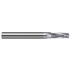 ‎0.0850″ Cutter Diameter × 0.1750″ Length of Cut Carbide Multi-Form #4-40 Thread Milling Cutter, 3 Flutes, TiB2 Coated - Exact Tool & Supply