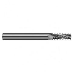 ‎0.6200″ Cutter Diameter × 1.3750″ (1-3/8″) Length of Cut Carbide Multi-Form 7/8″-9 Thread Milling Cutter, 4 Flutes - Exact Tool & Supply