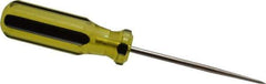 Stanley - 7-3/4" OAL Steel Scratch Awl - Plastic Handle - Exact Tool & Supply