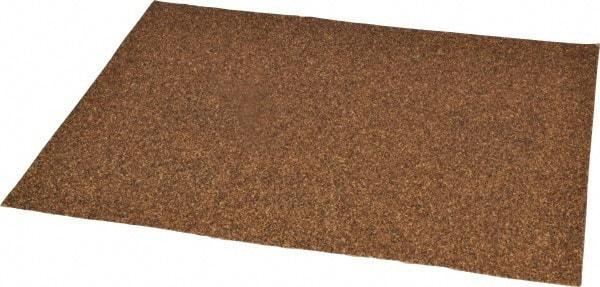 Value Collection - 40 Grit, Aluminum Oxide Sanding Sheet - 11" Long x 9" Wide, Coarse Grade, D Weighted Backing - Exact Tool & Supply