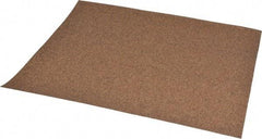 Value Collection - 60 Grit, Aluminum Oxide Sanding Sheet - 11" Long x 9" Wide, Medium Grade, D Weighted Backing - Exact Tool & Supply