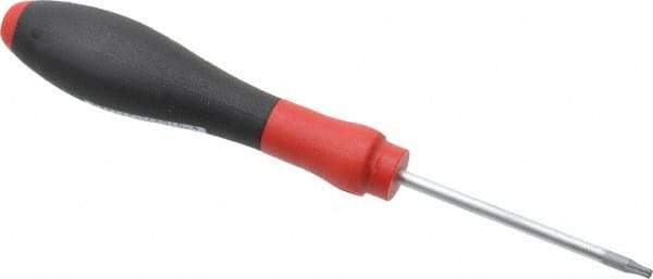 Wiha - T8 Torx Driver - 60mm Blade Length, 6-1/2" OAL, Ergonomic Handle - Exact Tool & Supply