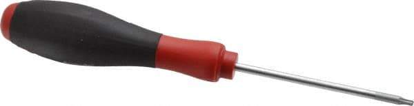Wiha - T10 Torx Driver - 80mm Blade Length, 7-1/2" OAL, Ergonomic Handle - Exact Tool & Supply