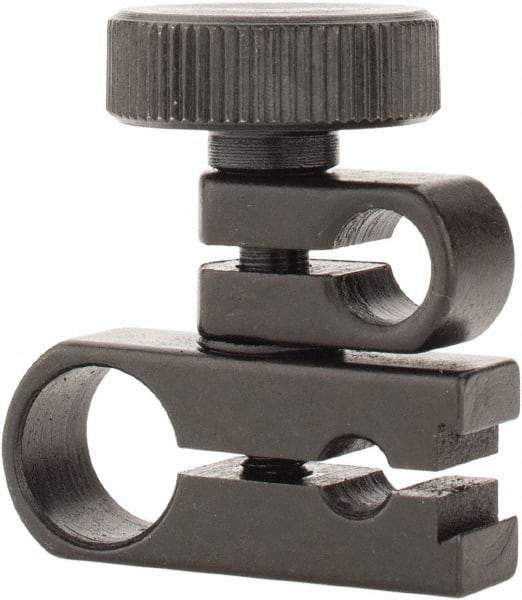 Mitutoyo - Test Indicator Clamp - For Use with 0.157 and 3/8 Inch Diameter Dovetail Test Indicator, Holding Bars - Exact Tool & Supply