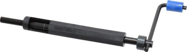 Heli-Coil - M8x1.25, Prewinder Thread Insert Hand Installation Tool - Type II Prewinder, Metric Coarse Thread, 45/64" Body Diam, 5" Prewinder Length, 3-23/32" Spinner Diam, M8x1.25 Insert Internal Thread - Exact Tool & Supply