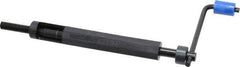 Heli-Coil - M8x1.25, Prewinder Thread Insert Hand Installation Tool - Type II Prewinder, Metric Coarse Thread, 45/64" Body Diam, 5" Prewinder Length, 3-23/32" Spinner Diam, M8x1.25 Insert Internal Thread - Exact Tool & Supply