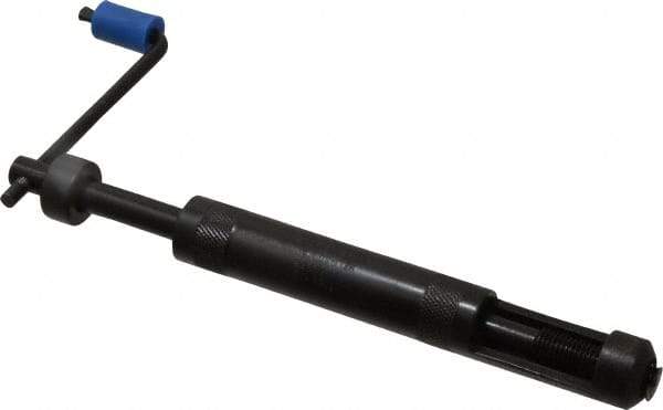 Heli-Coil - M10x1.25, Prewinder Thread Insert Hand Installation Tool - Type II Prewinder, Metric Fine Thread, 25/32" Body Diam, 5-1/4" Prewinder Length, 3-23/32" Spinner Diam, M10x1.25 Insert Internal Thread - Exact Tool & Supply