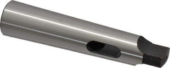 Collis Tool - MT2 Inside Morse Taper, MT3 Outside Morse Taper, Standard Reducing Sleeve - Hardened & Ground Throughout, 3/4" Projection, 4-7/16" OAL - Exact Tool & Supply