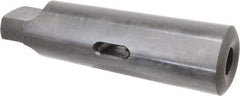 Collis Tool - MT2 Inside Morse Taper, MT5 Outside Morse Taper, Standard Reducing Sleeve - Hardened & Ground Throughout, 1/4" Projection, 6-1/8" OAL - Exact Tool & Supply