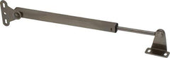 Sugatsune - 6.6 Lb Capacity, Spring Loaded Lid Stay - 90" Max Opening, Satin Stainless Steel - Exact Tool & Supply