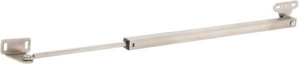 Sugatsune - 6.6 Lb Capacity, Spring Loaded Lid Stay - 110" Max Opening, Satin Stainless Steel - Exact Tool & Supply
