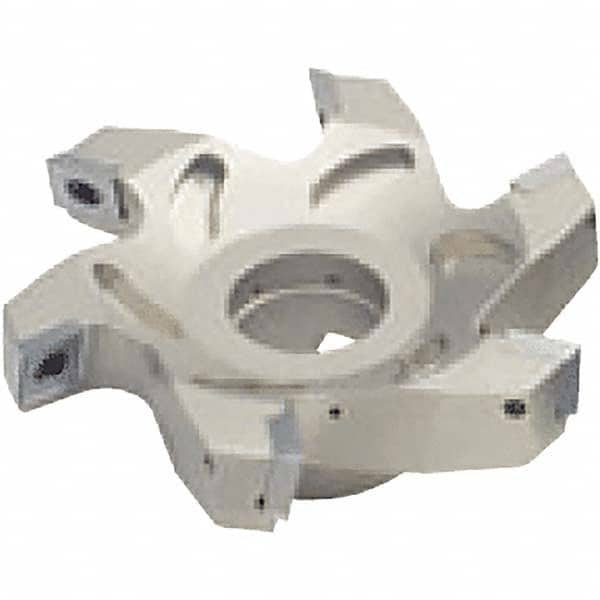 Tungaloy - 125mm Cut Diam, 1" Arbor Hole Diam, Indexable Square-Shoulder Face Mill - Exact Tool & Supply