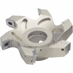 Tungaloy - 125mm Cut Diam, 1" Arbor Hole Diam, Indexable Square-Shoulder Face Mill - Exact Tool & Supply