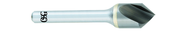 3/4" Size - 3/8" Shank - 82° Single Flute Countersink - Exact Tool & Supply