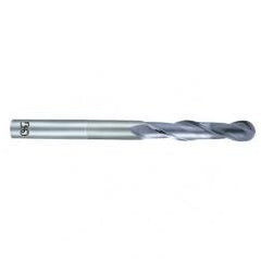 3/32" Dia. - 1-3/4" OAL - Diamond CBD - Ball End SE EM - 2 FL - Exact Tool & Supply