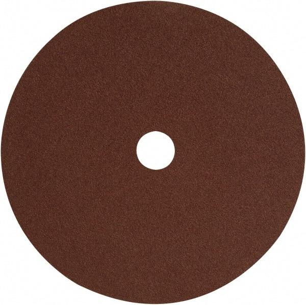 DeWALT - 5" Diam 7/8" Hole 60 Grit Fiber Disc - Medium Grade, Aluminum Oxide, 12,200 Max RPM - Exact Tool & Supply