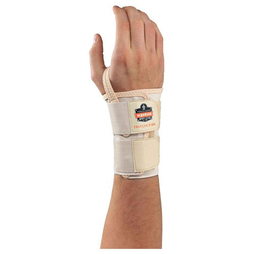 4010 LL Tan Double Strap Wrist Support - Exact Tool & Supply