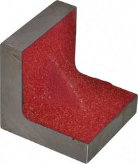 Suburban Tool - 2" Wide x 2" Deep x 2" High Cast Iron Precision-Ground Angle Plate - Standard Plate, Flat Surface, Single Web, 1/2" Thick, Single Plate - Exact Tool & Supply