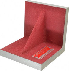 Suburban Tool - 5" Wide x 5" Deep x 5" High Cast Iron Precision-Ground Angle Plate - Standard Plate, Flat Surface, Single Web, 11/16" Thick, Single Plate - Exact Tool & Supply