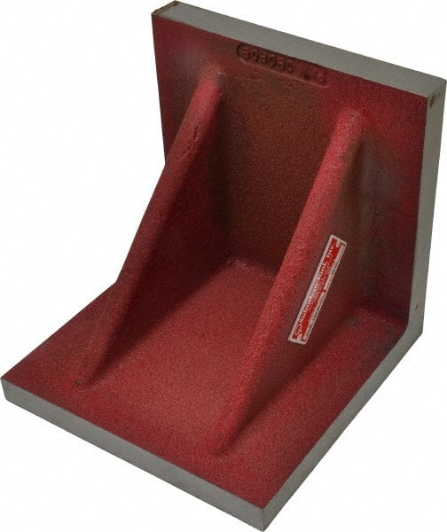 Suburban Tool - 8" Wide x 8" Deep x 8" High Cast Iron Precision-Ground Angle Plate - Exact Tool & Supply