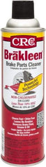 CRC - Low VOC Nonchlorinated Brake Parts Cleaner - 20 oz Aerosol Can, -100° F Freezing Point - Exact Tool & Supply