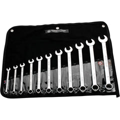Wright Tool & Forge - 11 Pc, 3/8 - 1", 12-Point Combination Wrench Set - Exact Tool & Supply
