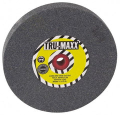 Tru-Maxx - 36 Grit Aluminum Oxide Bench & Pedestal Grinding Wheel - 12" Diam x 1-1/2" Hole x 2" Thick, 2705 Max RPM, P Hardness, Very Coarse Grade , Vitrified Bond - Exact Tool & Supply