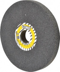 Tru-Maxx - 46 Grit Aluminum Oxide Bench & Pedestal Grinding Wheel - 7" Diam x 1" Hole x 3/4" Thick, 3600 Max RPM, O Hardness, Coarse Grade , Vitrified Bond - Exact Tool & Supply