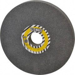 Tru-Maxx - 80 Grit Aluminum Oxide Bench & Pedestal Grinding Wheel - 7" Diam x 1-1/4" Hole x 3/4" Thick, 3600 Max RPM, O Hardness, Medium Grade , Vitrified Bond - Exact Tool & Supply