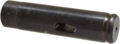 Collis Tool - MT1 Inside Morse Taper, Standard Length Morse Taper to Straight Shank - 4" OAL, Steel, Hardened & Ground Throughout - Exact Tool & Supply