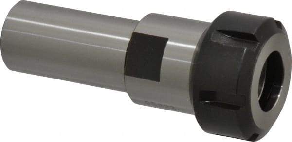 Scully Jones - 1/16" to 0.6299" Capacity, 51mm Projection, Straight Shank, ER25 Collet Chuck - 101mm OAL, 1" Shank Diam - Exact Tool & Supply