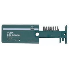 Security Torx Bit Selector 7 Piece Set in Storage Case T7s - T25s - Exact Tool & Supply