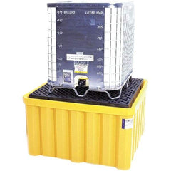 UltraTech - 400 Gallon Sump, IBC Pallet - 59 Inch Long x 59 Inch Wide x 33 Inch High, 1 Tote, 16,000 Lbs. Load Capacity - Exact Tool & Supply
